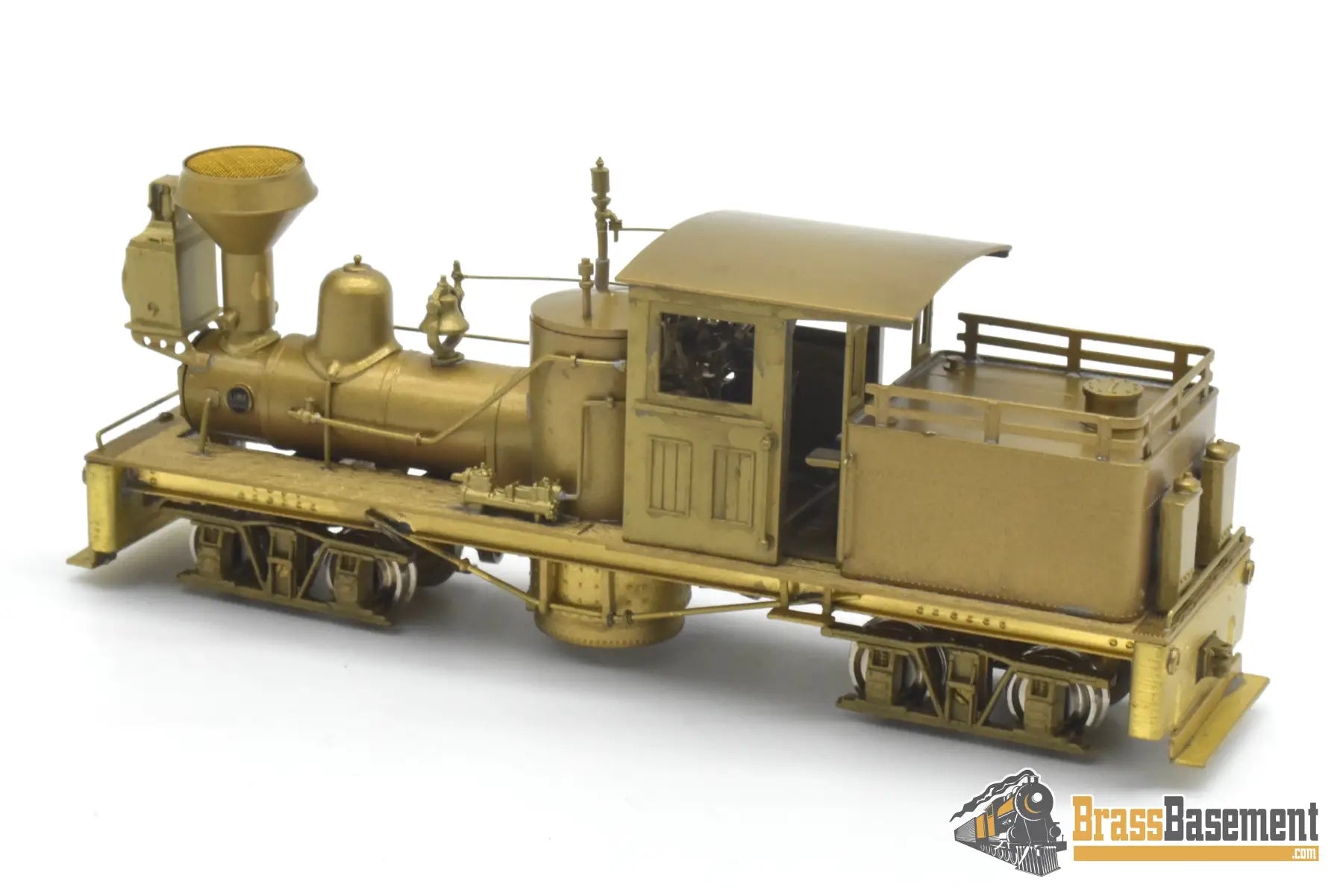 HOn3 Brass - PFM United Benson Log Co. #528 Two Truck Shay - MINT 1982 Run Steam