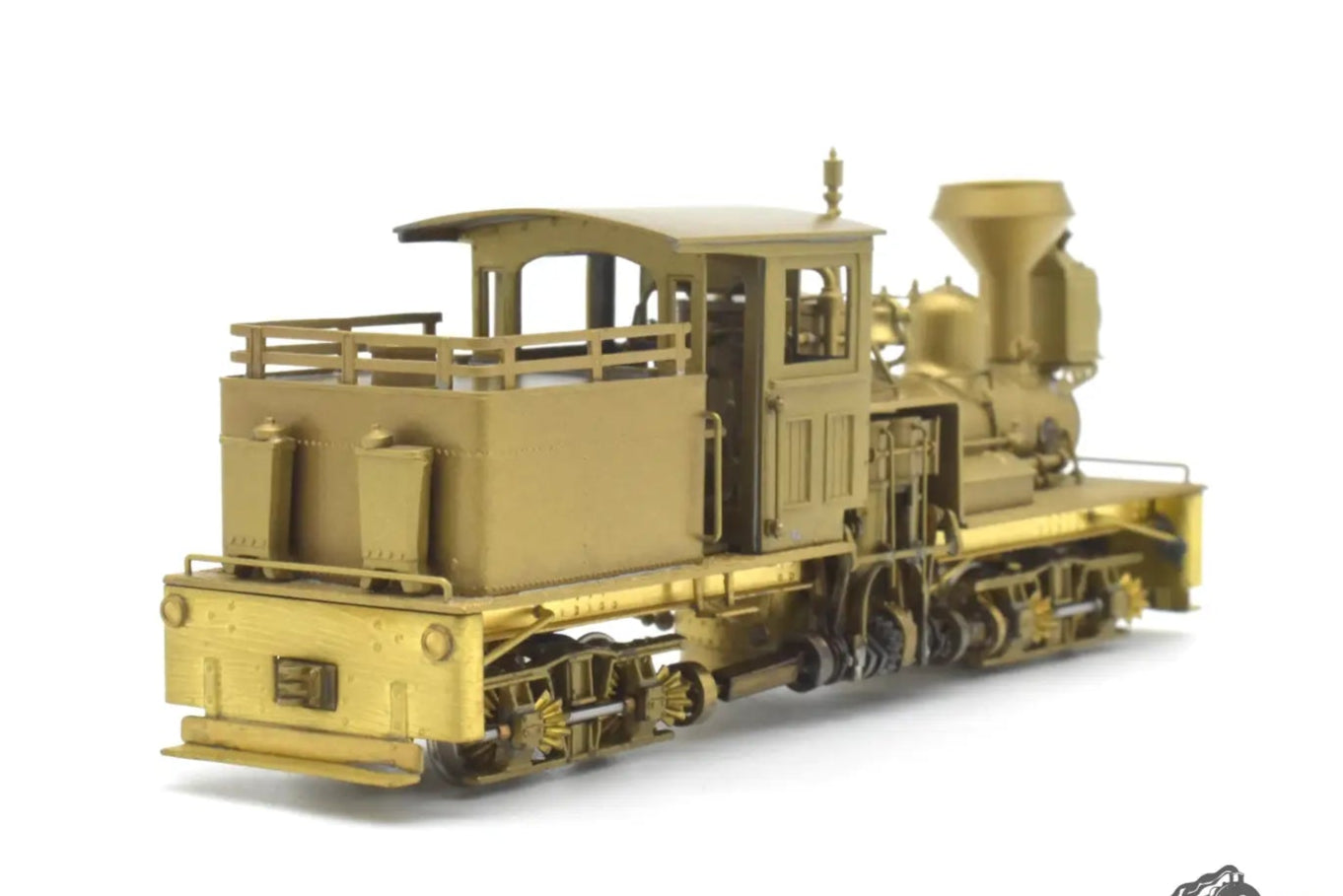 HOn3 Brass - PFM United Benson Log Co. #528 Two Truck Shay - MINT 1982 Run Steam