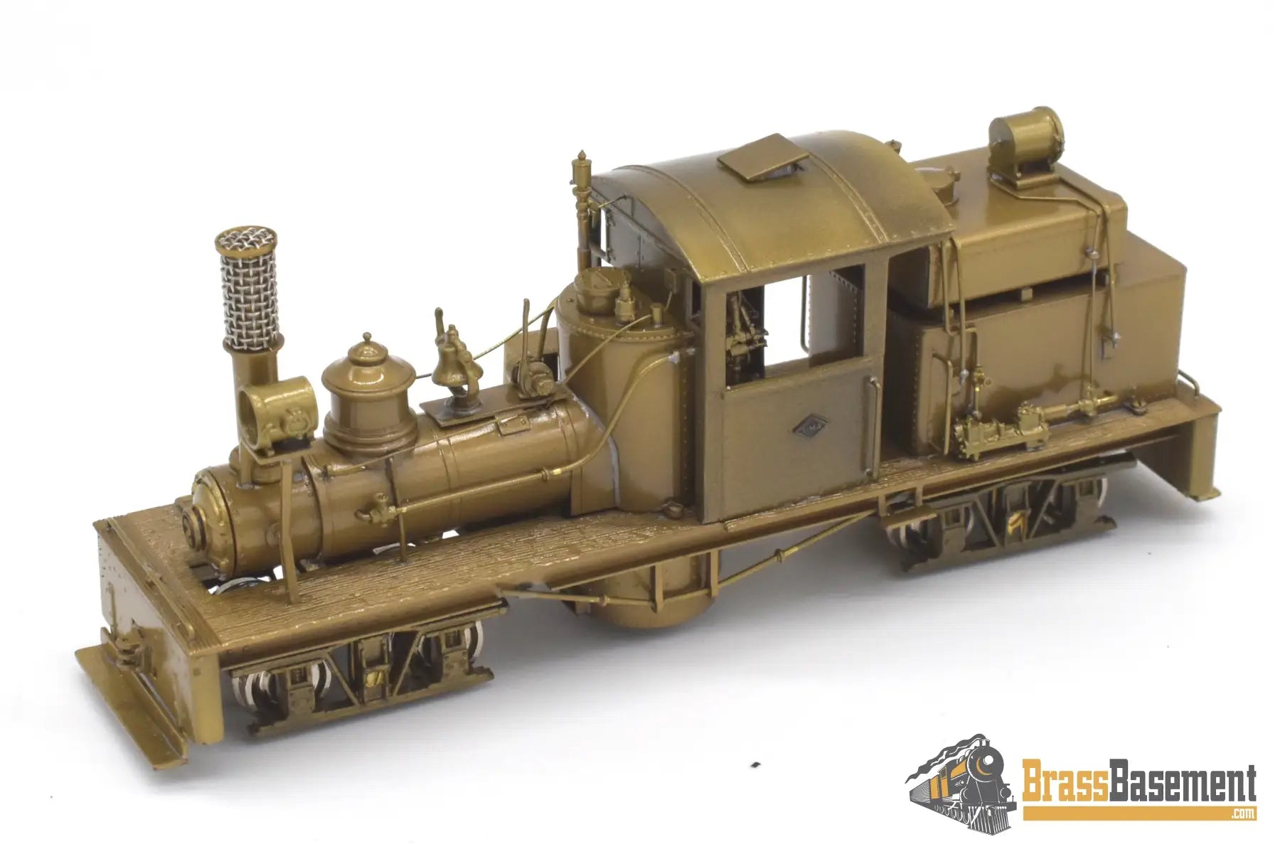 Hon3 Brass - Pfm United Mich-Cal Lumber #2 Two Truck Shay Does Not Run Steam