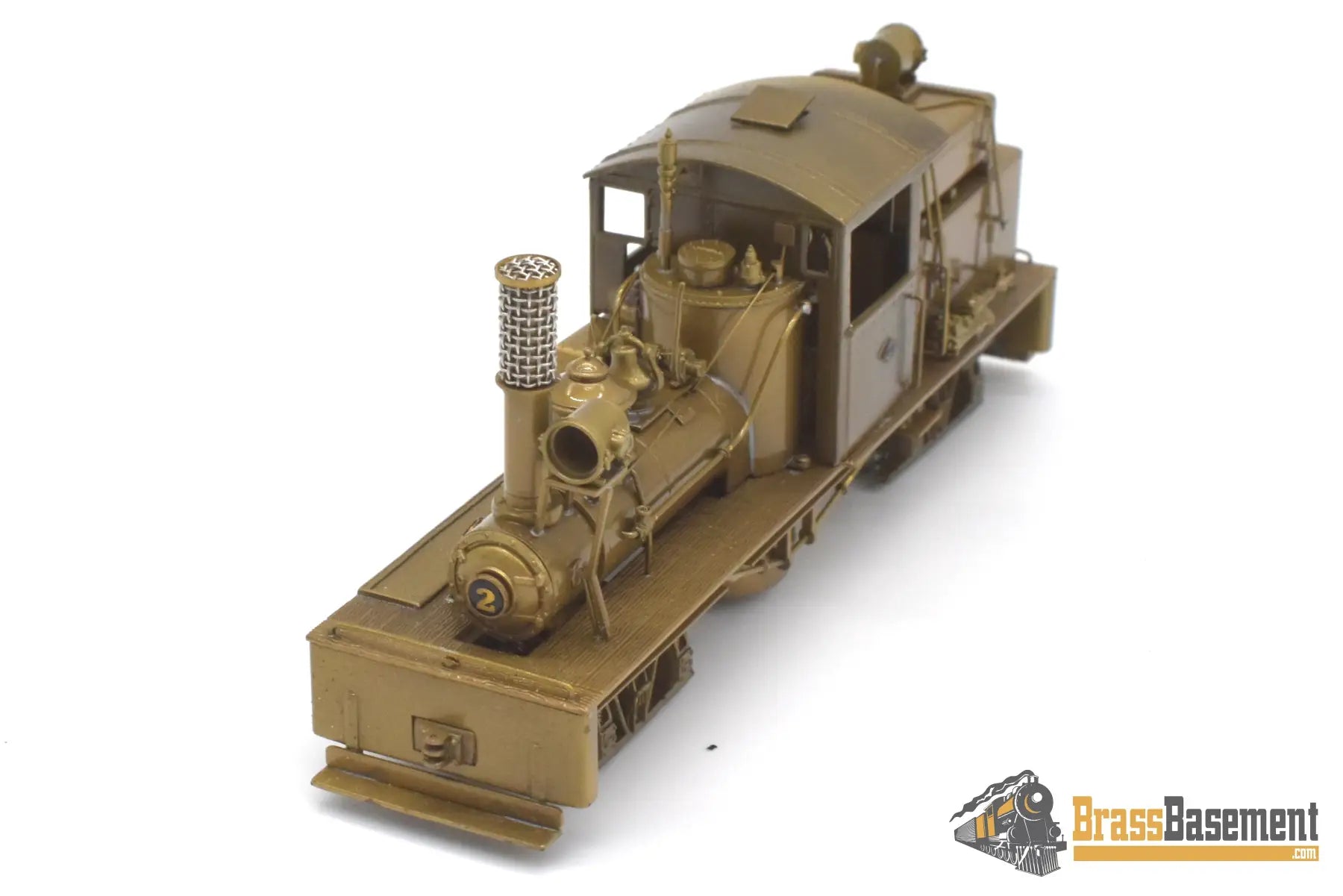 Hon3 Brass - Pfm United Mich-Cal Lumber #2 Two Truck Shay Does Not Run Steam