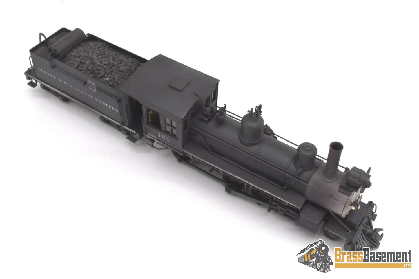 Hon3 Brass - Wmc Westside D&Rgw Rio Grande T-12 4-6-0 #169 C/P Steam