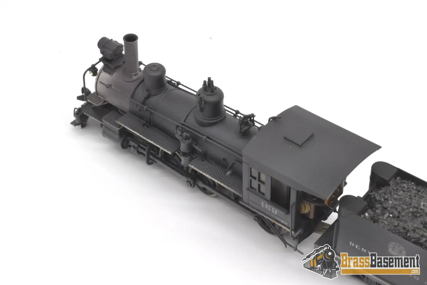 Hon3 Brass - Wmc Westside D&Rgw Rio Grande T-12 4-6-0 #169 C/P Steam