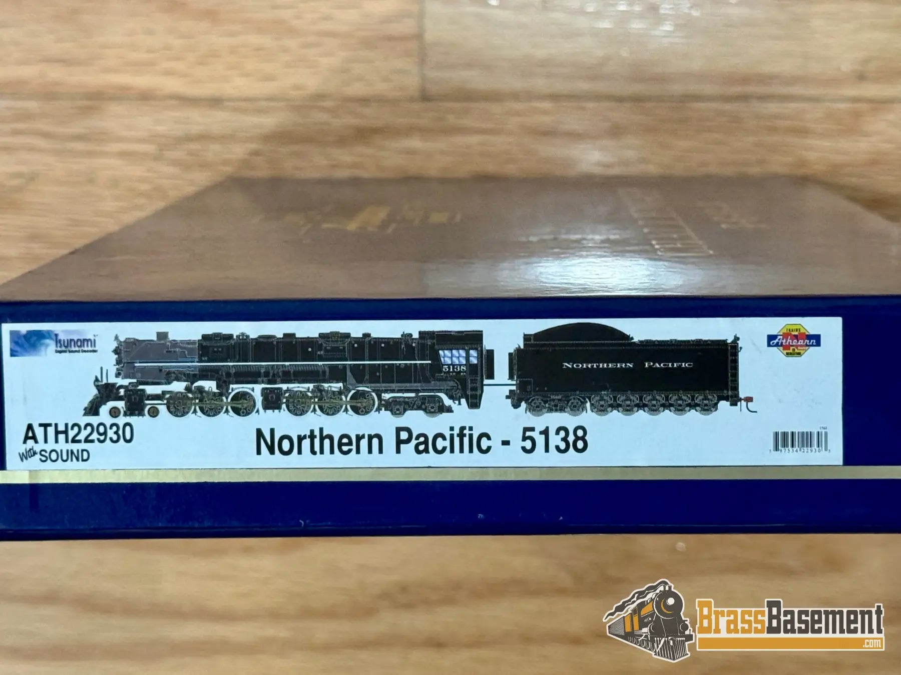 N Scale - Athearn Ath22930 Northern Pacific #5138 With Sound Mint Steam