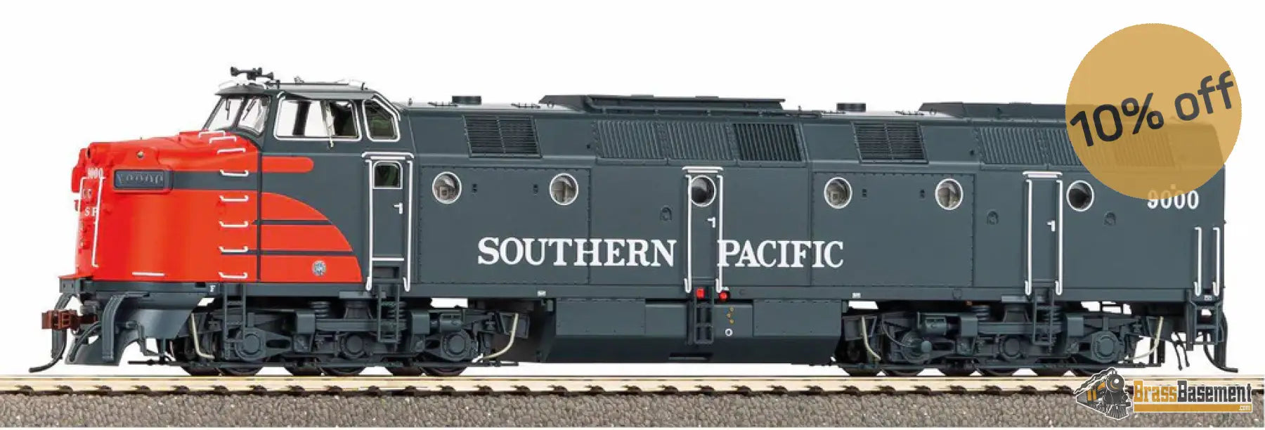 New Piko #97442 Southern Pacific Ml4000 Diesel Locomotive #9000 With Dcc/Sound