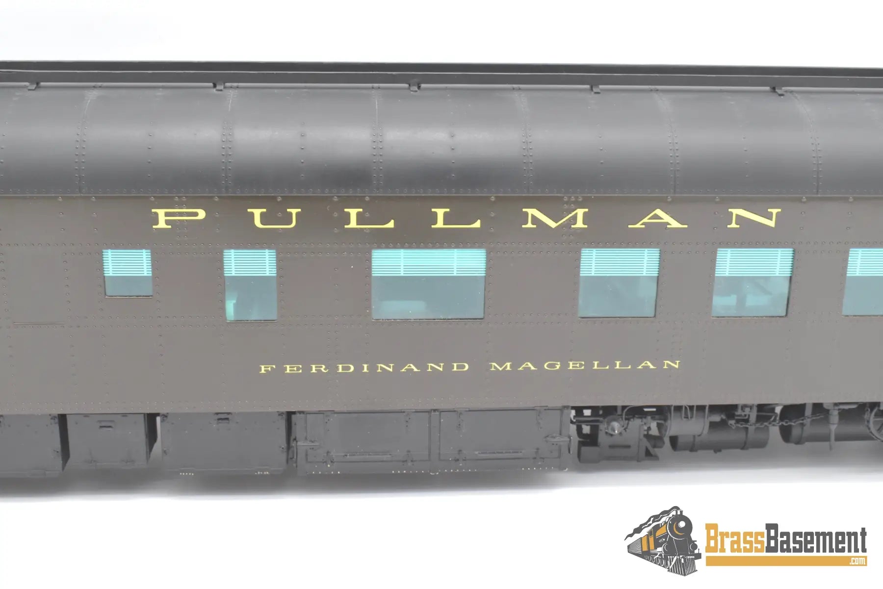 O Brass - Omi 2 Rail Ferdinand Magellan Presidential Car Museum Era W/ Lights & Interior Pullman