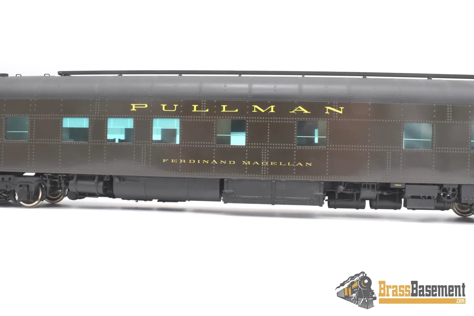 O Brass - Omi 2 Rail Ferdinand Magellan Presidential Car Museum Era W/ Lights & Interior Pullman